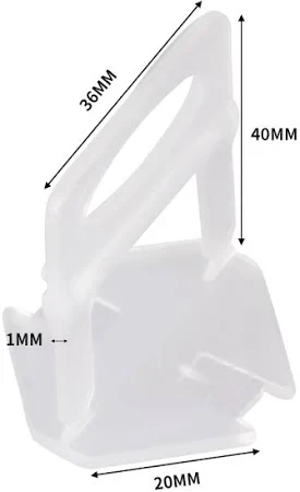 Nishan Tile Levelling Clips 1.5mm (100 pcs)