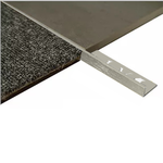 Aluminium Angle 11mm x 3m - Linished Silver
