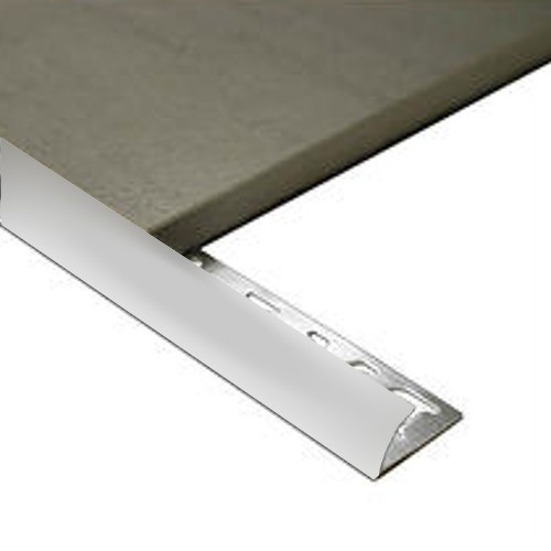 Half Round Trim 10mm x 3m - Mill Finish