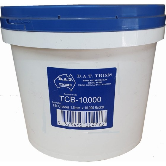 Tile Crosses 1.5mm x 10,000 Bucket