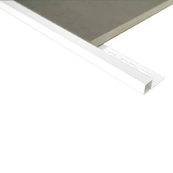 Mosaic Corner Angle 10mm x 3m - Matt White