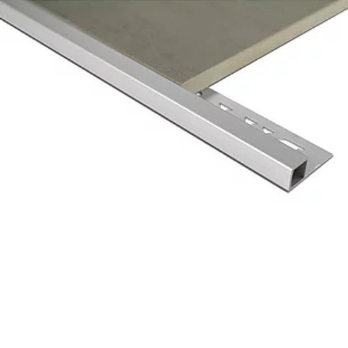 Mosaic Corner Angle 10mm x 3m - Matt Silver