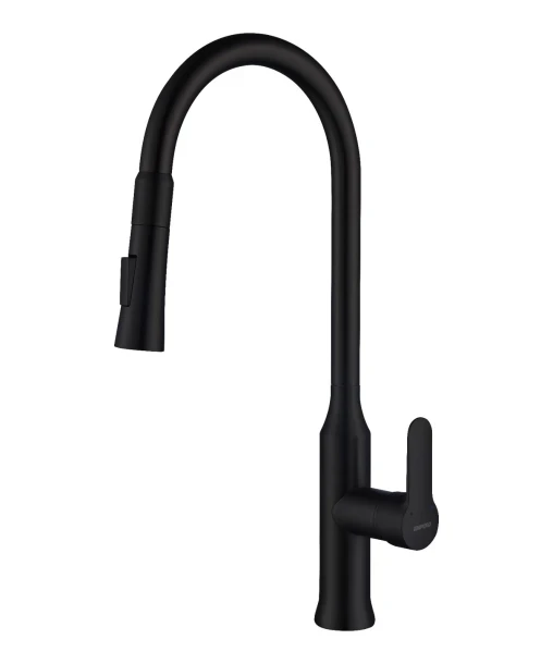 Empolo Pullout Sink Mixer - Black