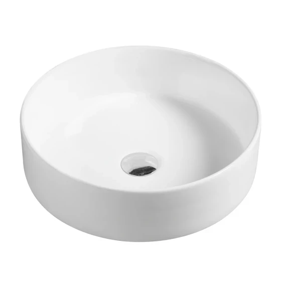 Round Basin 394x394x115mm - Gloss White