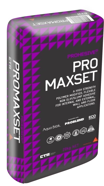 ProMaxset Powdered Mastic 20kg - White
