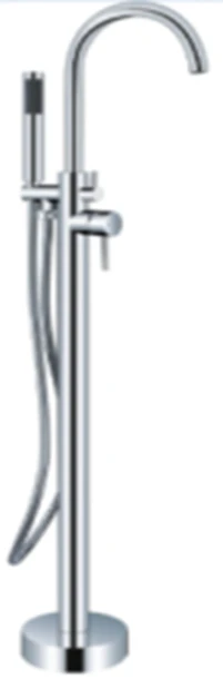 Bath Mixer With Hand Shower - Chrome