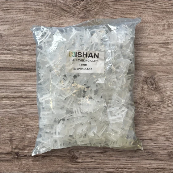 Nishan Tile Levelling Clips 1mm (500 pcs)