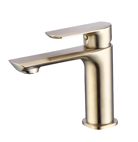 Empolo Basin Mixer - Brushed Gold