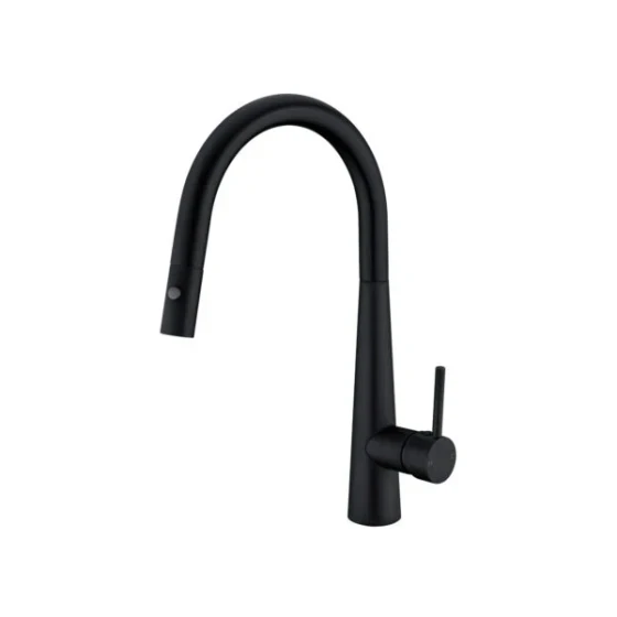 Nero Dolce Pull Out Sink Mixer with Veggie Spray - Matt Black
