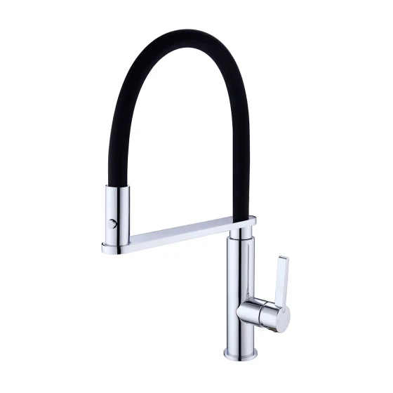 Nero Rit Sink Mixer with Pull-Out Vegie Spray 5Star - Chrome
