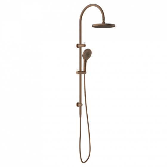 Nero Opal Twin Shower 2 in 1 Multifunction - Brushed Bronze