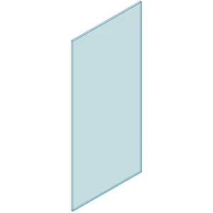 Purity Shower Clear TGH Glass Fixed Panel - 897x2050mm
