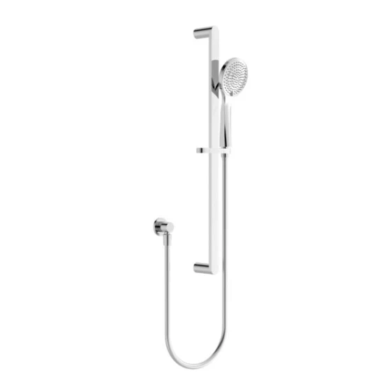 Nero Bianca/Ecco Rail Shower With Air Shower - Chrome