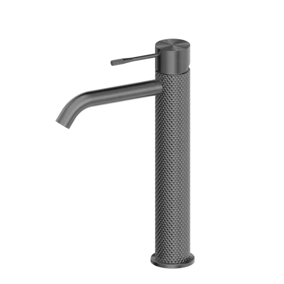 Nero Opal Tall Basin Mixer - Graphite