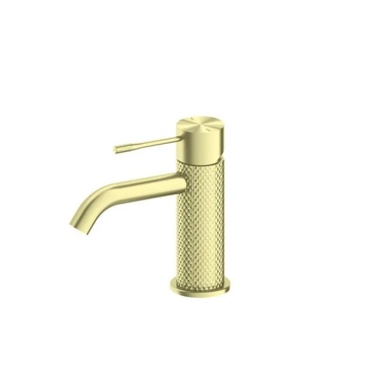 Nero Opal Basin Mixer - Brushed Gold